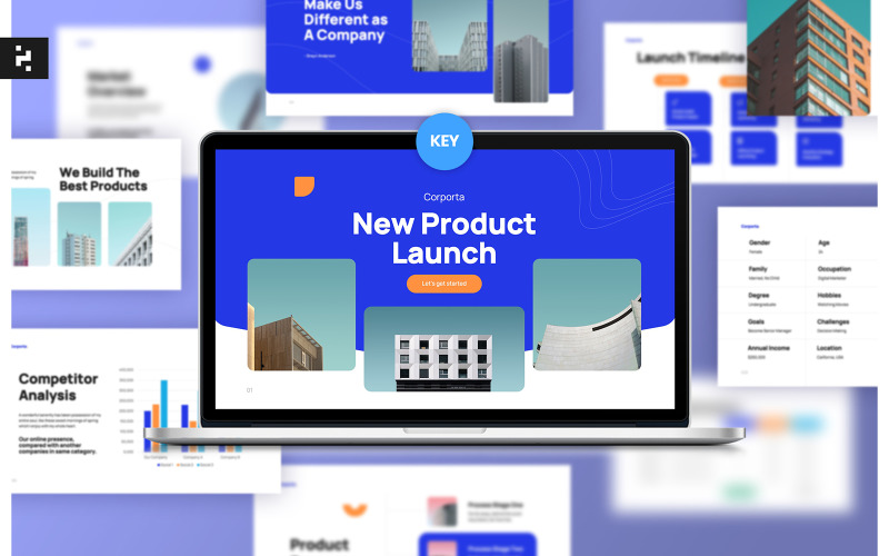 Corporta New Product Launch Keynote Keynote Template