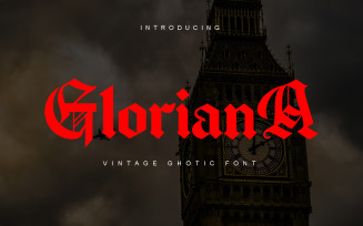 Gloriana - Blackletter Font