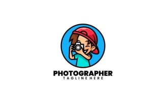 Photographer Cartoon Logo