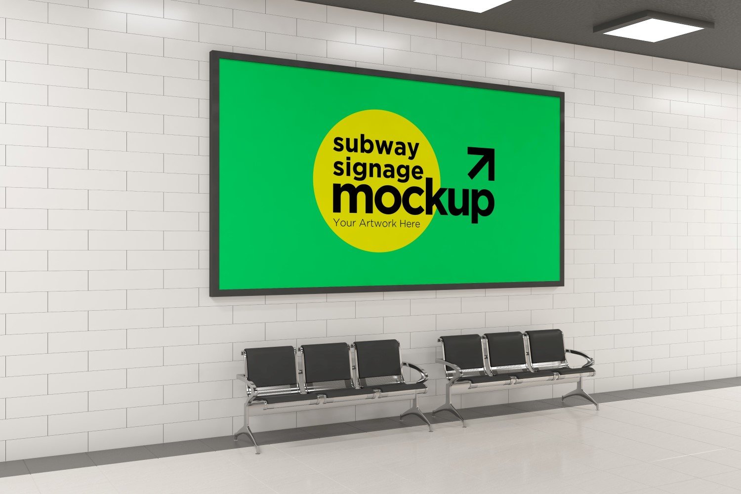 Template #321434 Sign Mockup Webdesign Template - Logo template Preview