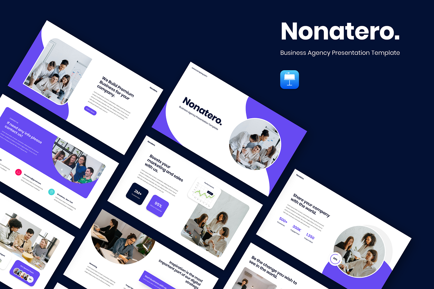 Nonatero - Business Agency Keynote Template