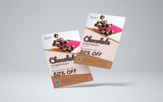 Chocolate Shop Flyer Template 5