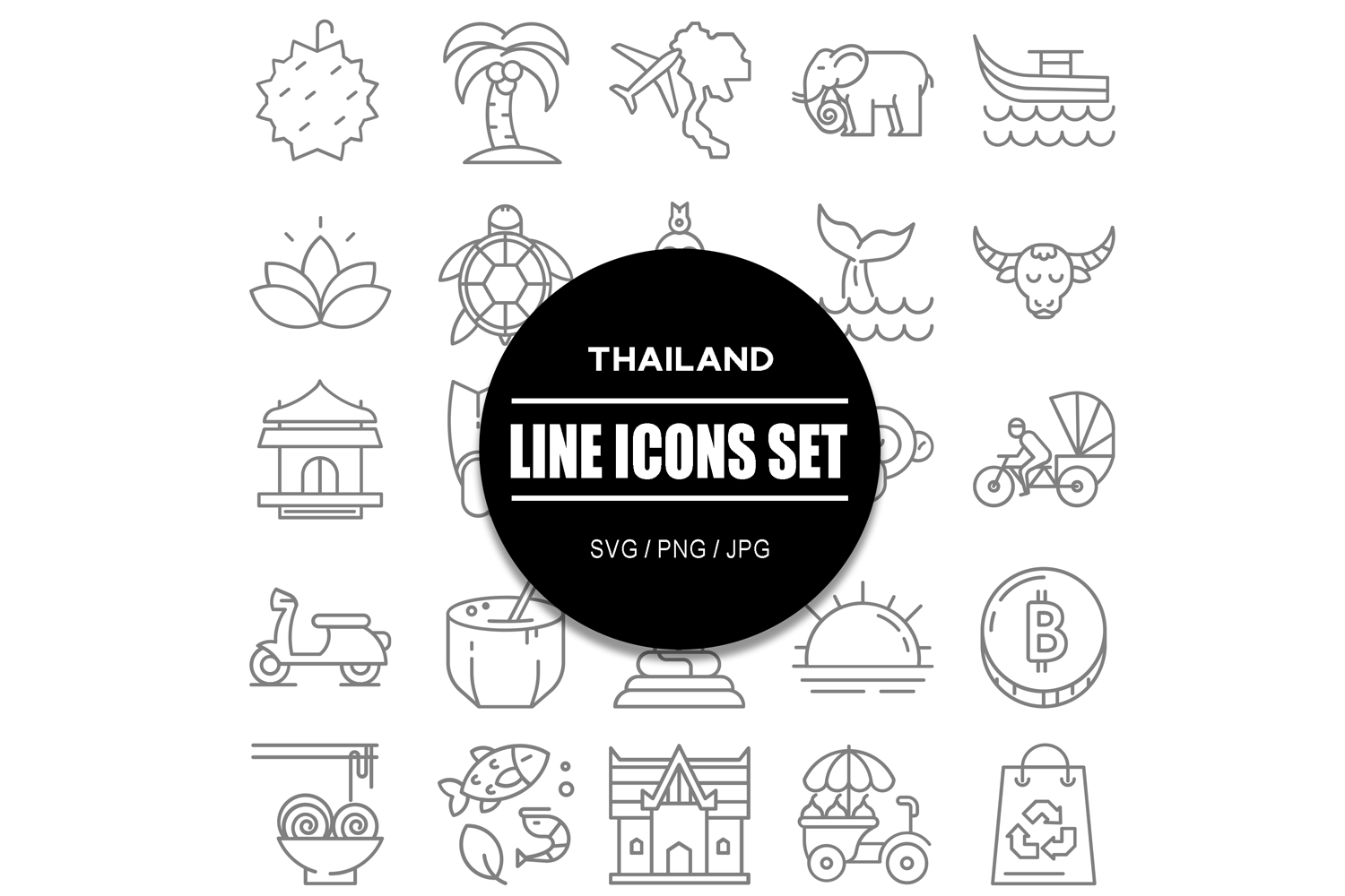 Kit Graphique #321515 Thailand Voyage Divers Modles Web - Logo template Preview