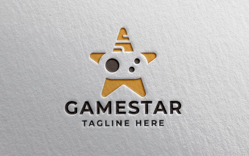 Game Star Logo Pro Template Logo Template
