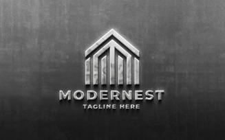 Modern Home Building Logo Pro Template