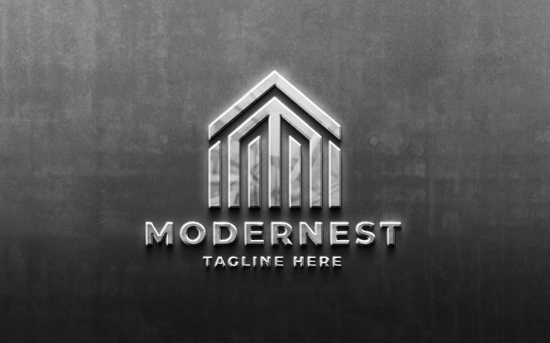 Modern Home Building Logo Pro Template Logo Template