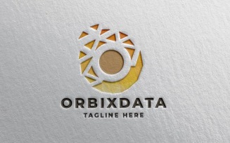 Orbix Data Letter O Logo Pro Template