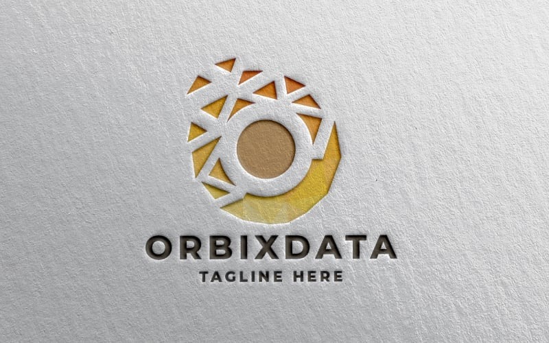 Orbix Data Letter O Logo Pro Template Logo Template
