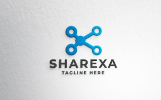 Sharexa Logo Pro Template