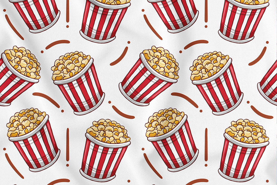 Kit Graphique #321657 Popcorn Fond Web Design - Logo template Preview
