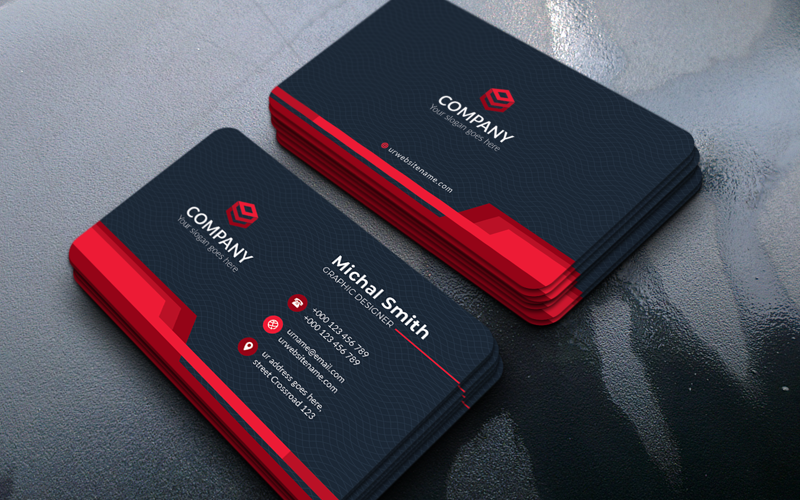Business Card Templates Corporate Identity Template v170