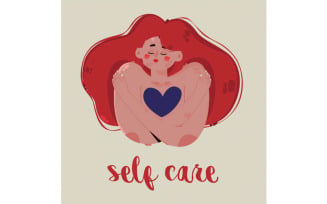 Self Care Concept Illustration