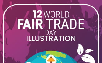 12 World Fair Trade Day Illustration
