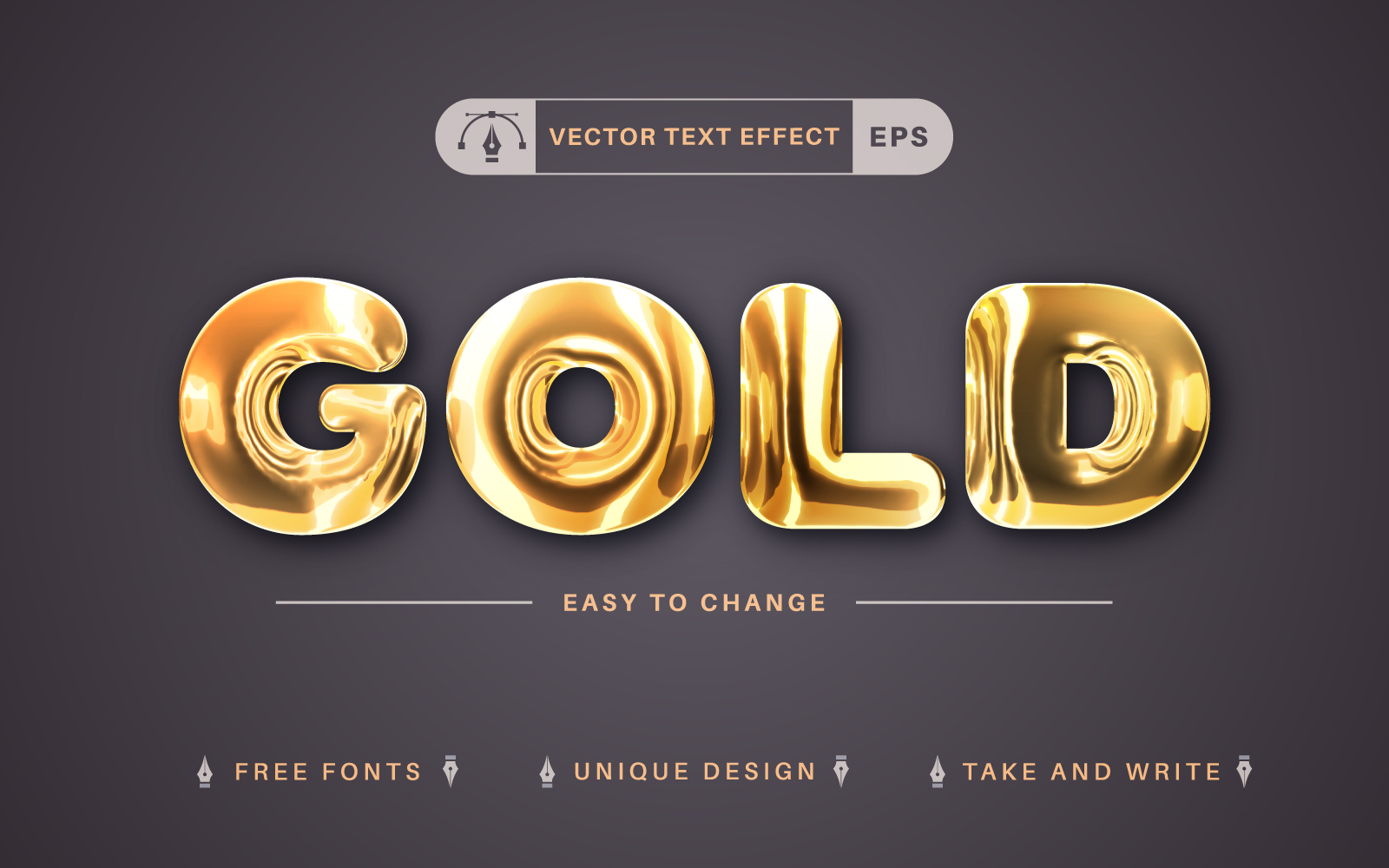 Template #321773 Effect Font Webdesign Template - Logo template Preview