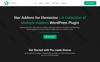 Star Addons for Elementor - WordPress Addons and Widgets Plugin for Elementor Website Builder