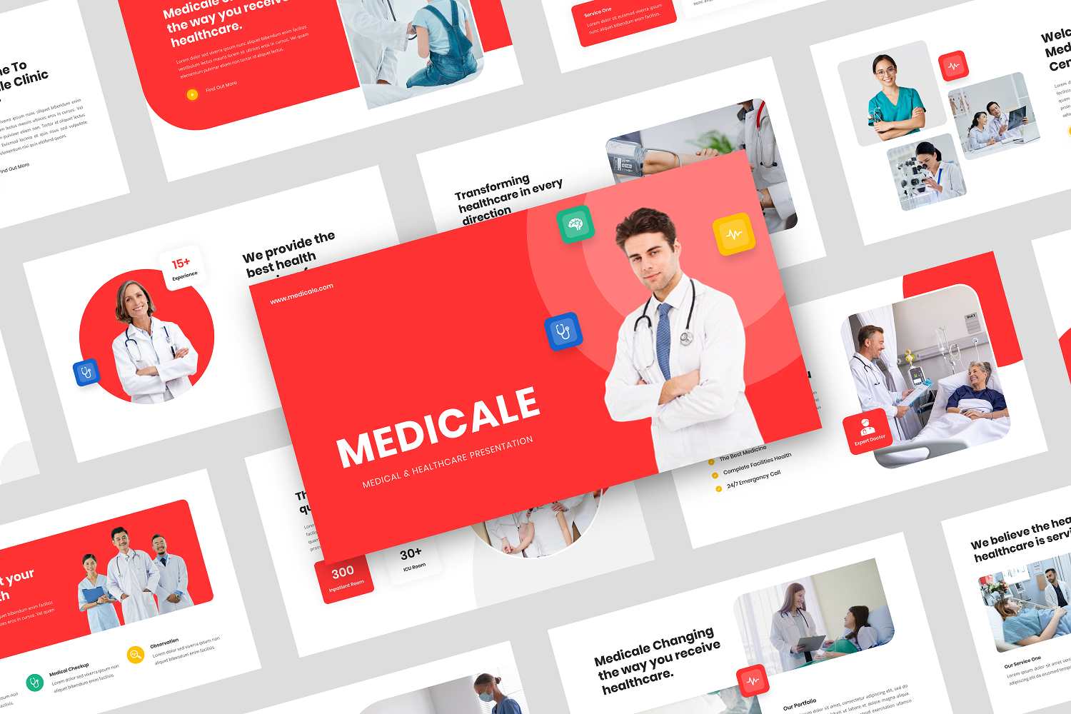 Medicale - Medical & Healthcare Google Slide Template