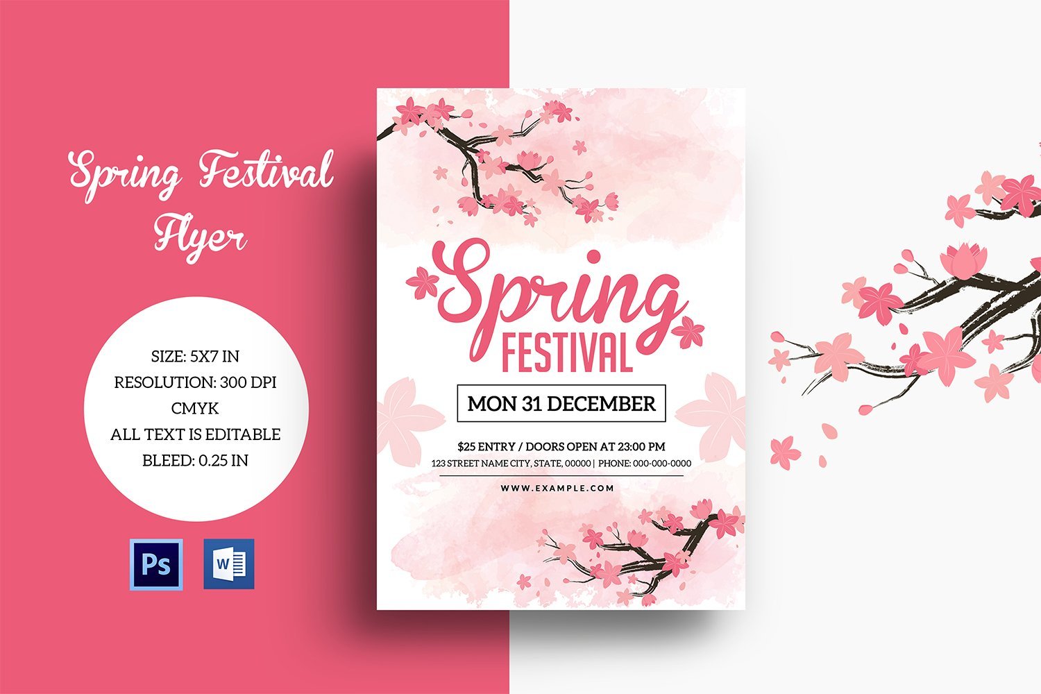 Template #321815 Party Spring Webdesign Template - Logo template Preview