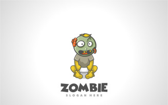 Baby Zombie Logo Template