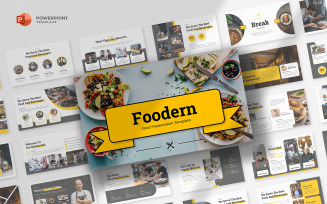 Foodern - Food and Beverage Powerpoint Template