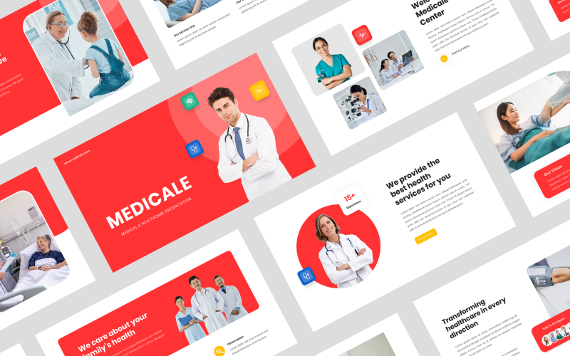 Medicale - Medical & Healthcare Powerpoint Presentation PowerPoint Template