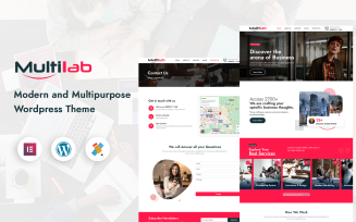 Multilab Consulting Business WordPress Theme