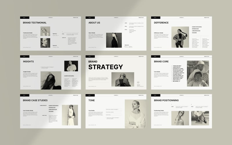 Brand Strategy Presentation Pptx PowerPoint Template