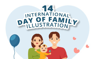 14 International Day of Family Illustration