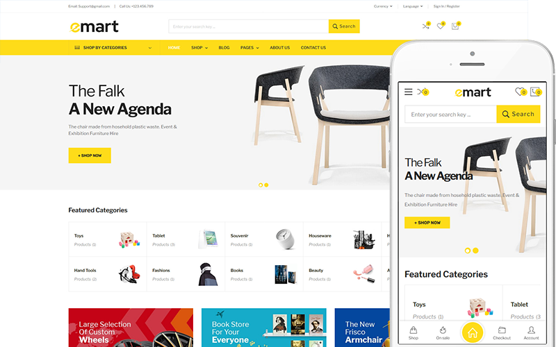 Emart - Electronics Stores WooCommerce Theme