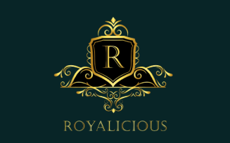 Royalicious Luxurious Logo for Branded, Luxury and Crown Companies