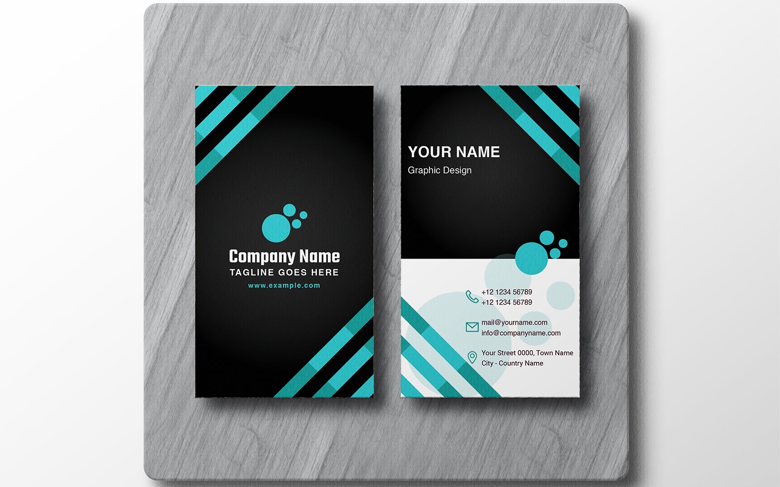 Template #322346 Business Card Webdesign Template - Logo template Preview