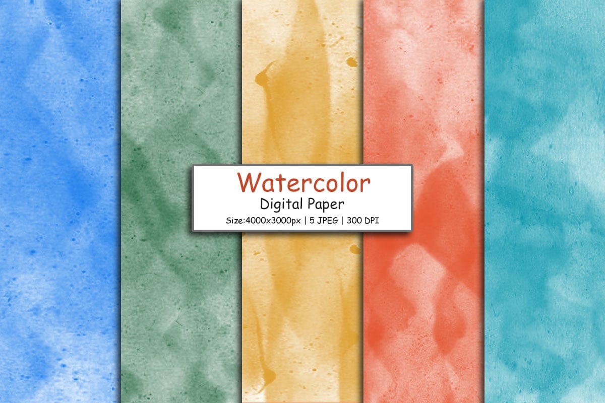 Kit Graphique #322387 Watercolor Peindre Divers Modles Web - Logo template Preview