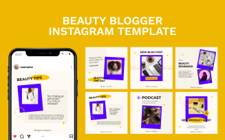 Beauty Blogger Instagram Template