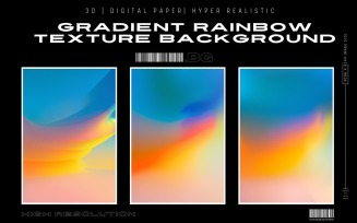 Gradient Rainbow Texture Background