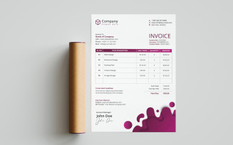 IInvoice Design Template and Layout