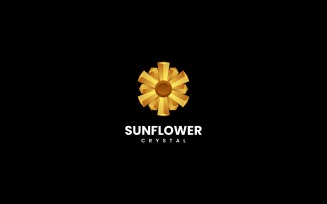 Sunflower Gradient Logo Style
