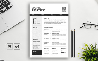 Edward Resume clean and creative