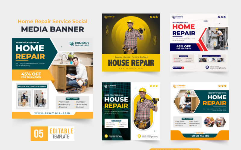 House maintenance and repair service Social Media