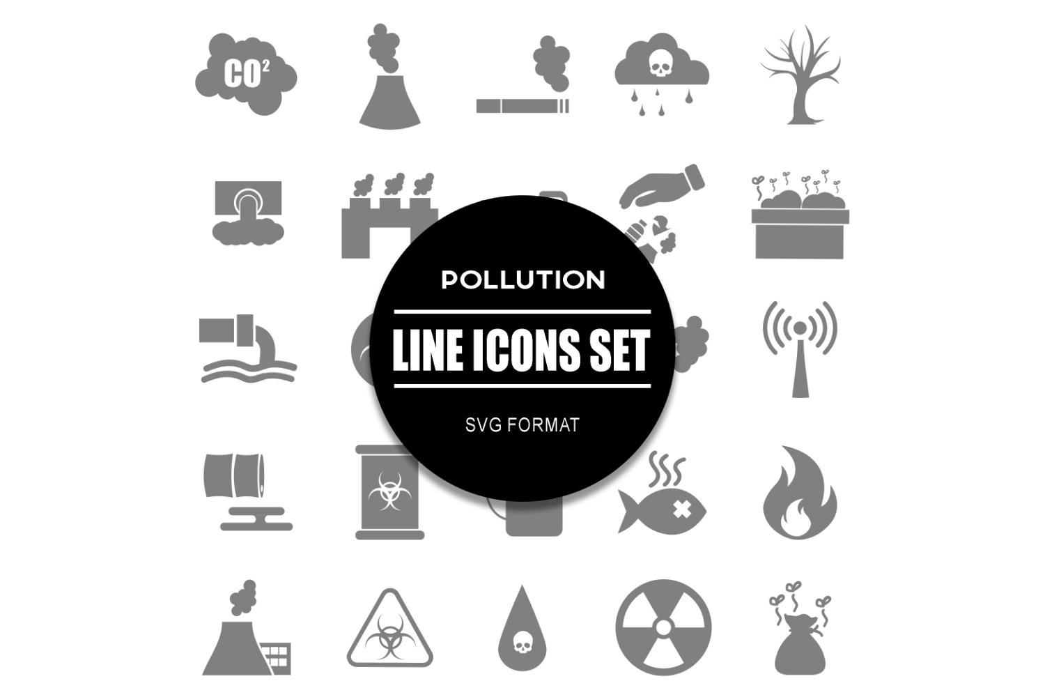 Kit Graphique #322597 Pollution Environnement Divers Modles Web - Logo template Preview