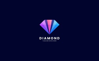 Diamond Gradient Colorful Logo