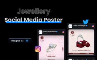 Jewellery Social Media Poster
