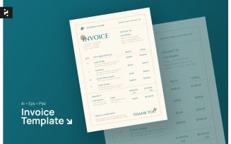 Minimal Simple Invoice Template