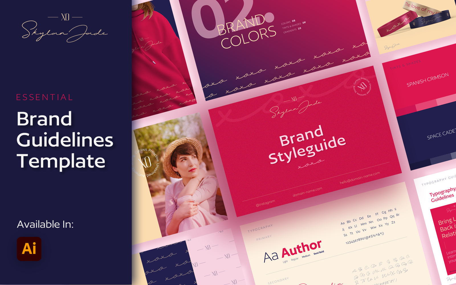 Essential Brand Styleguide Template