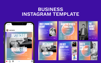 Business Service Instagram Template