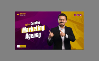 Digital Marketing Agency Web Banner Template 03