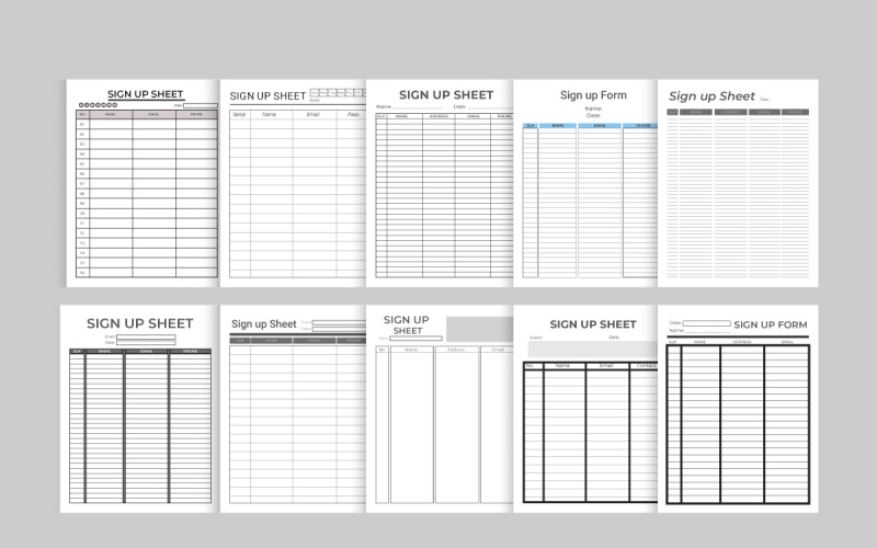 10 Editable Canva Templates Weekly Planner for KDP 02