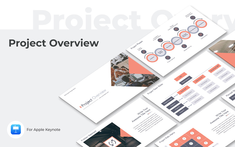 Project Overview Keynote Presentation Template Keynote Template