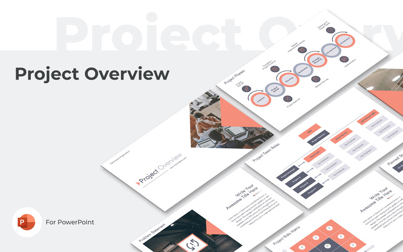 Project Overview PowerPoint Presentation Template PowerPoint Template