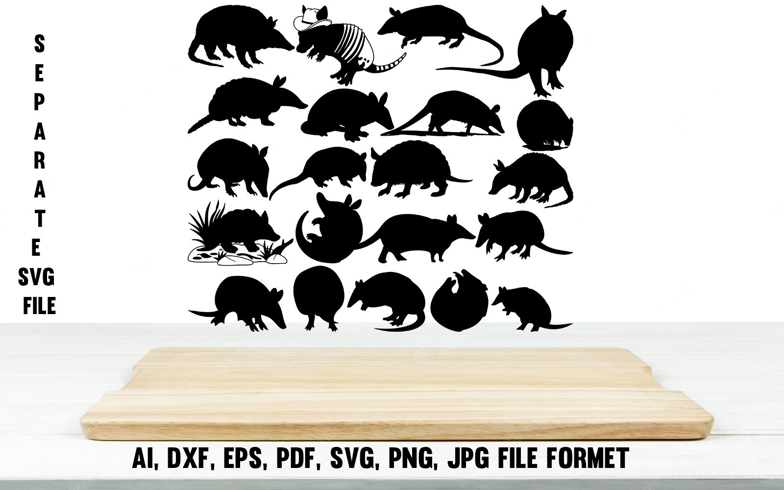 Kit Graphique #322996 Armadillo Animal Divers Modles Web - Logo template Preview