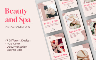 Beauty and Spa Instagram Story Bundle