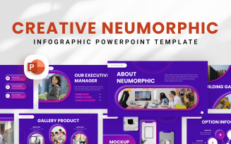 Creative Neumorphic Presentation Template
